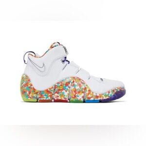 NIKE ZOOM LEBRON 4 FRUITY PEBBLES Edition Sneakers